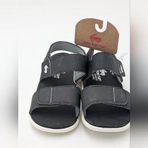 Black Sandal by See Kai Run